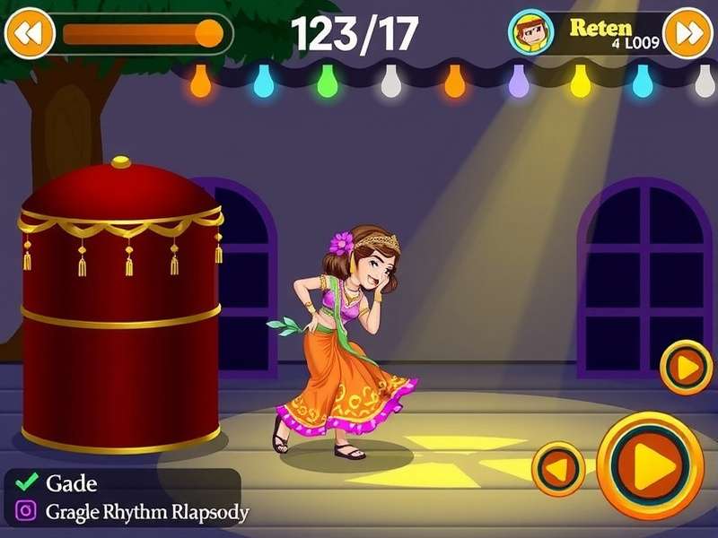 Jhumka Rhythm Rhapsody Gameplay Screenshot
